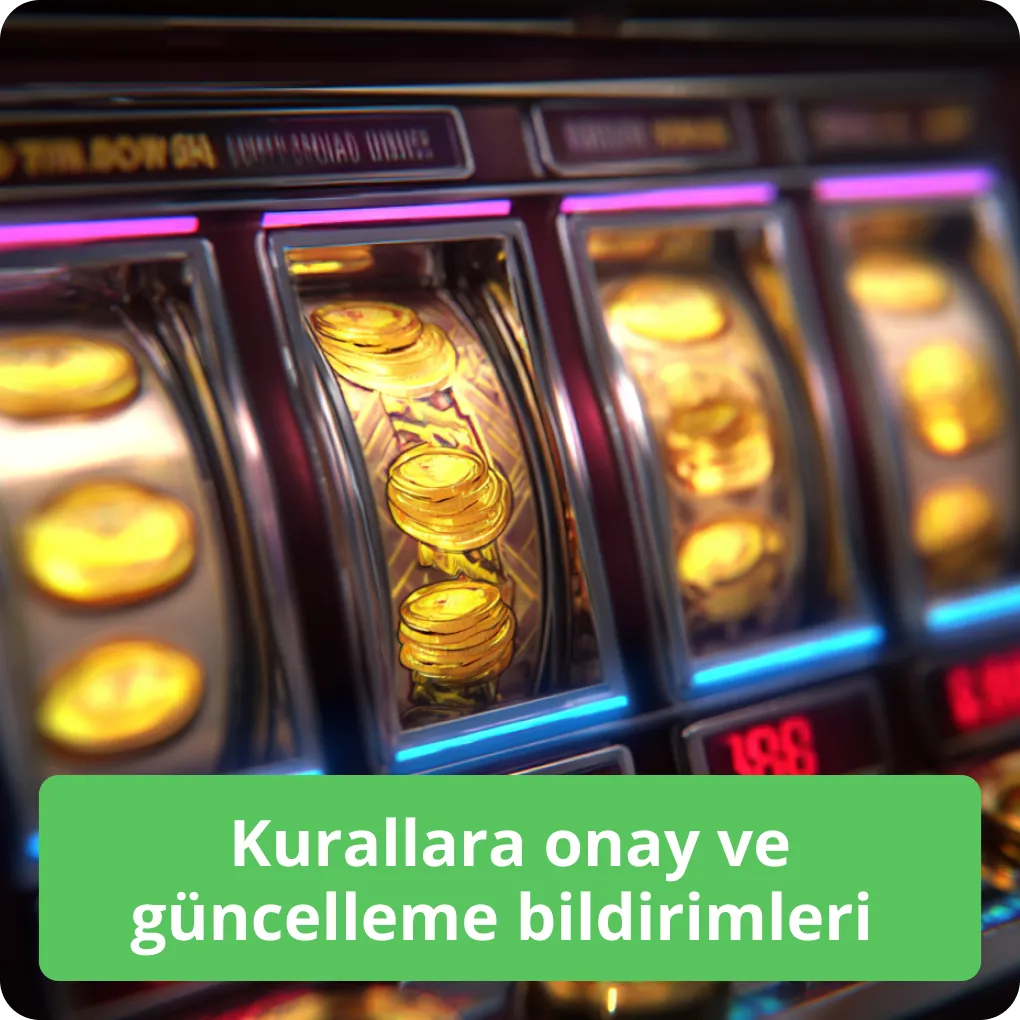 Kurallara onay ve güncelleme bildirimleri